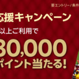 楽天カード 楽天イーグルス応援キャンペーンが開催中！2024年6月25日（火）まで抽選で30,000ポイント当たる